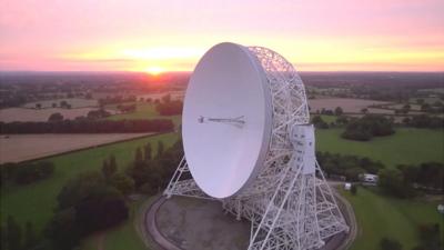 Lovell Telescope at the Jodrell Bank Observatory