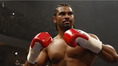 David Haye boxing