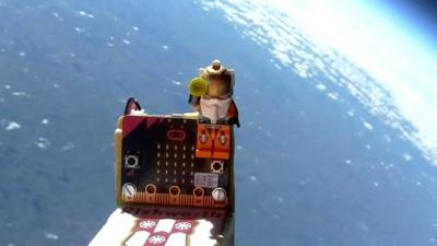Microbit in stratosphere