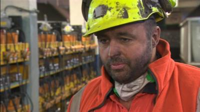 Miner at Kellingley