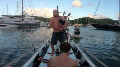 MacLean brothers arrive in Antigua