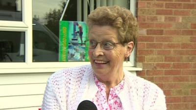 Mavis Williams, Adam Peaty's grandmother