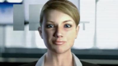 A computer generated photo of a woman which forms part of the Amelia artificial intelligence system