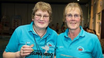 Jane Roberts and Nerys Ellis