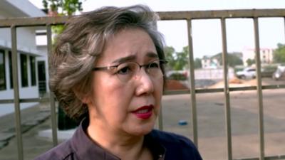 UN special rapporteur for human rights in Myanmar, Yanghee Lee