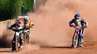 Cradley Heathens faced Birmingham Brummies in Wolverhampton