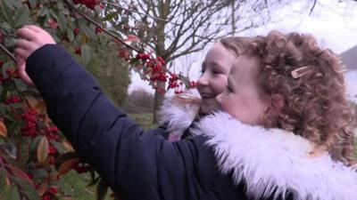 Children finding angels