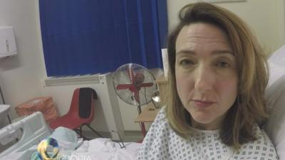 Victoria Derbyshire in hospital