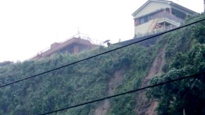 Landslide in Japan