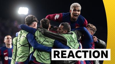 Barcelona celebrate