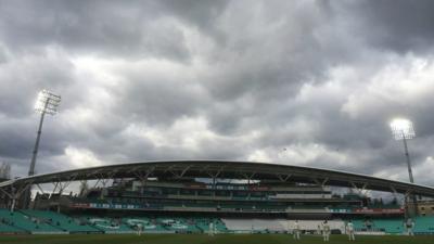 Oval cricket ground