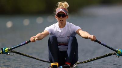 Wrexham rower Vicky Thornley