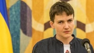 Ukrainian pilot Nadiya Savchenko