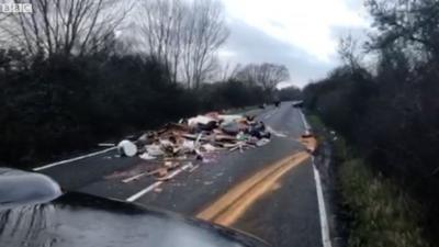 Rubbish on Watery Lane