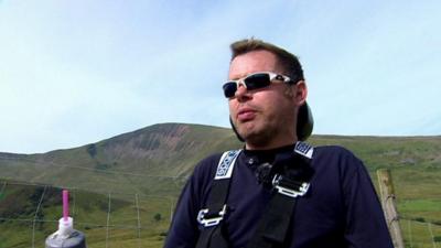 Jason Liversidge on Snowdon