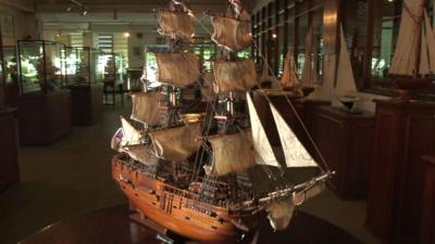 Model ship