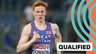 Charlie Dobson qualifies for 400m final 