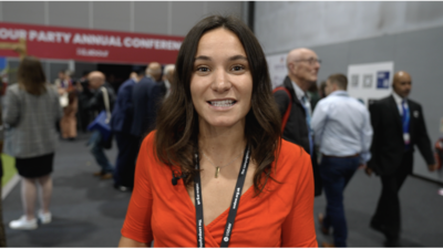 Ione Wells at Labour conference