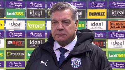 West Bromwich Albion manager Sam Allardyce