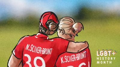 Katherine and Nat Sciver-Brunt