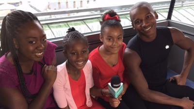 Ayshah's been to the Royal Ballet in London to meet two young dancers