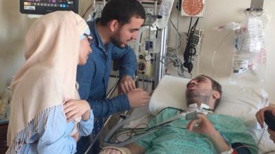 Aymen Derbali in hospital