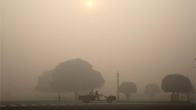 Smog in Delhi