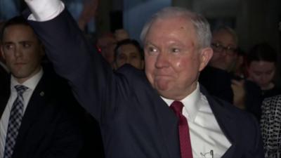 Jeff Sessions leaving Justice Department