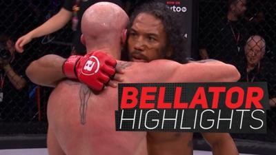 Peter Queally and Benson Henderson