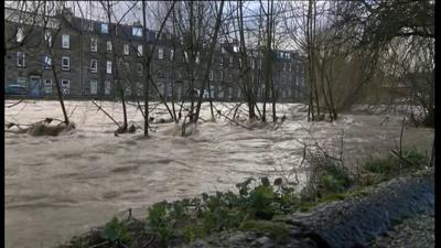 Flooding in the Borders