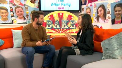 Junior Bake Off winner Nikki talks to Ricky