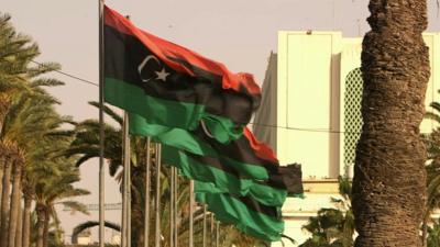 Libya flags