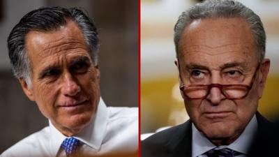 Mitt Romney and Chuck Schumer