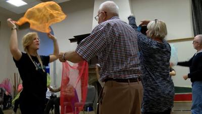 Dance class for people with Parkinson's