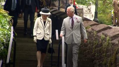 King Charles III at Llandaff Cathedral