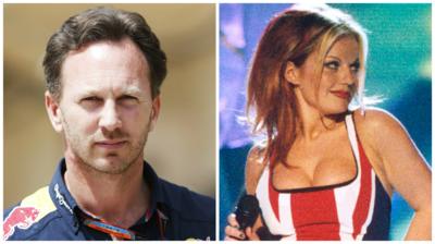 Christian Horner & Geri Halliwell