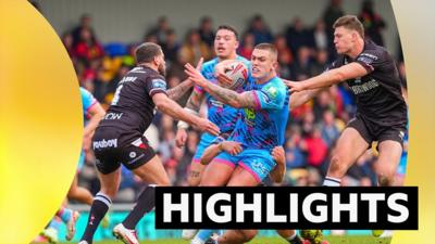 Highlights of London Broncos v Wigan Warriors