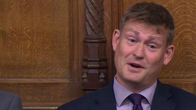 Justin Madders at PMQs