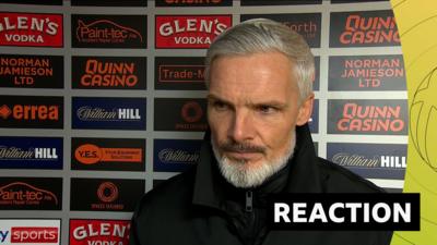 Dundee United manager Jim Goodwin