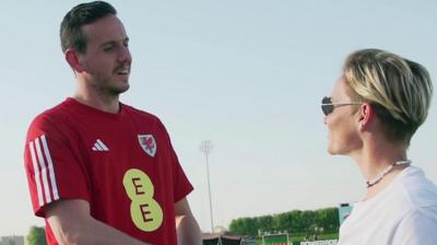 Danny Ward and Jess Fishlock