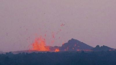 Kilauea Volcano explodes