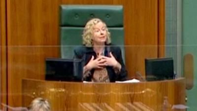 Depty Speaker Sharon Claydon in Australian Parliment