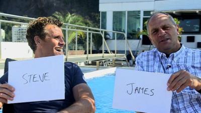 James Cracknell and Steve Redgrave