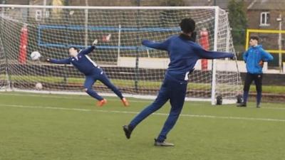 Junior players at Leyton Orient FC