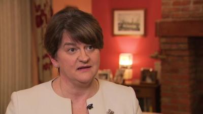 DUP leader Arlene Foster