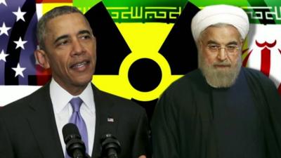 US President Barack Obama and Iranian President Hassan Rouhani