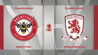 Brentford v Middlesbrough