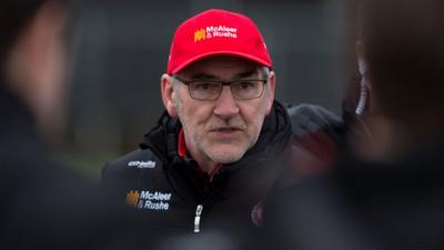 Tyrone manager Mickey Harte