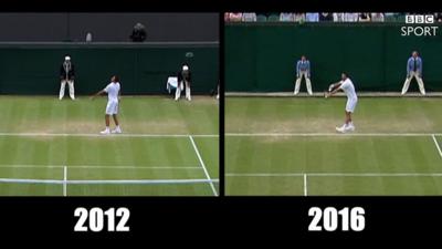 Marin Cilic's serve improvements