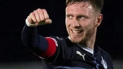 Jordan McGhee wins Falkirk all three points against Ayr
